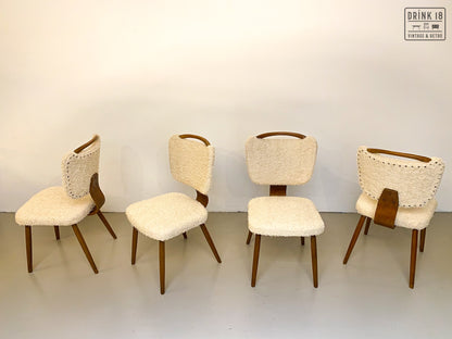 Vintage - Vier Royal Eetkamerstoelen