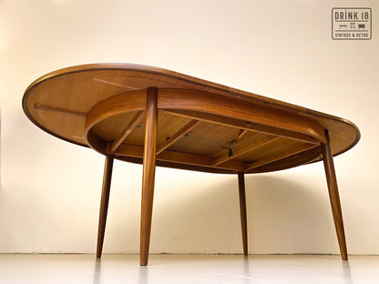 Verlengbare ovale eettafel - G-plan