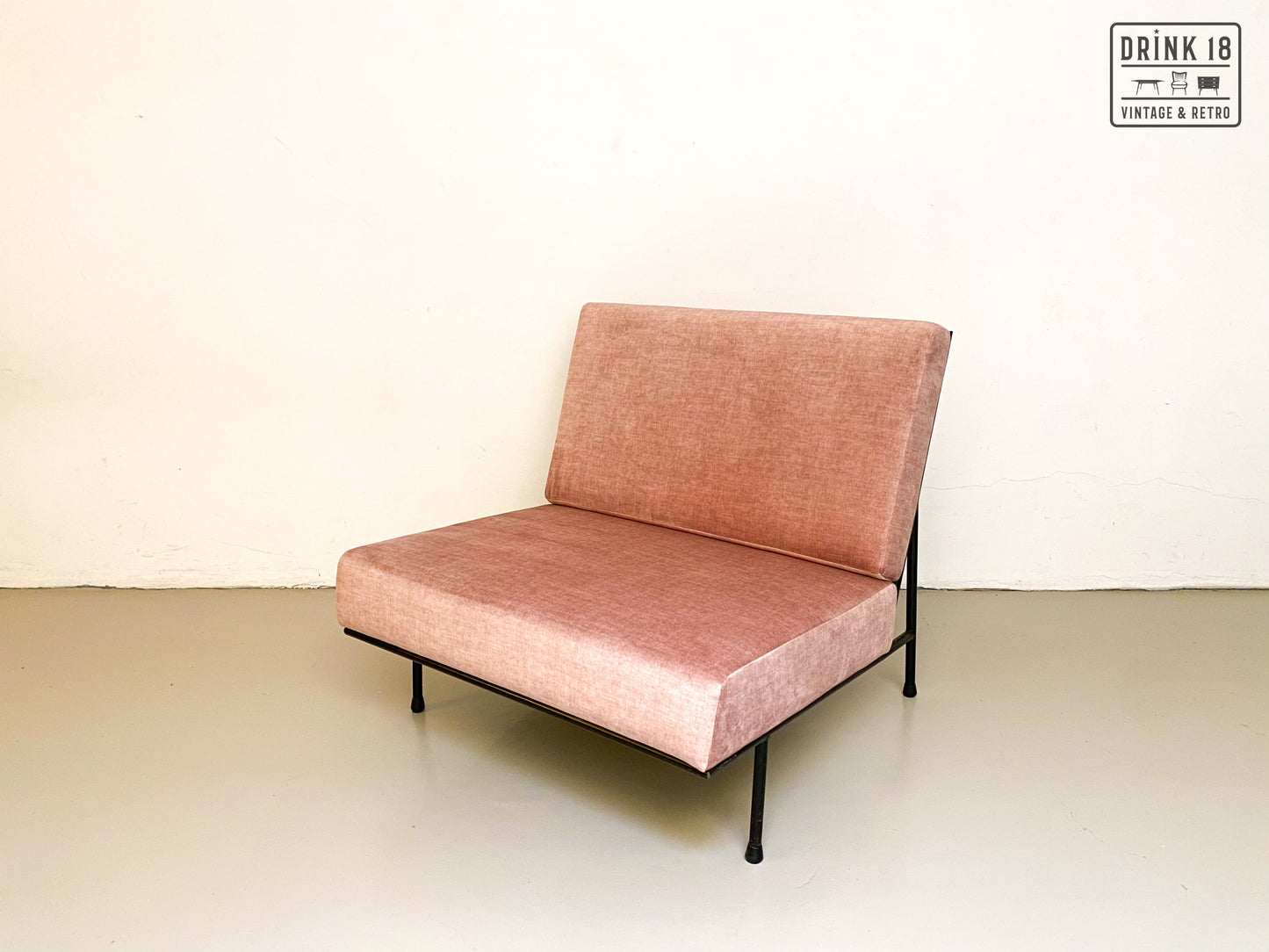 Vintage - Oudroze Easy Chair