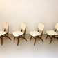 Set van Vier vintage eetkamerstoelen #1 - Pynock Wierden