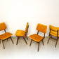 Vier vintage eetkamerstoelen (Sun) - Louis van Teeffelen