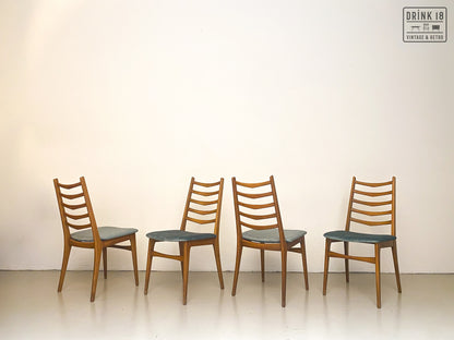 Vintage - Zes eetkamerstoelen