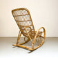 Vintage - Rotan Schommelstoel
