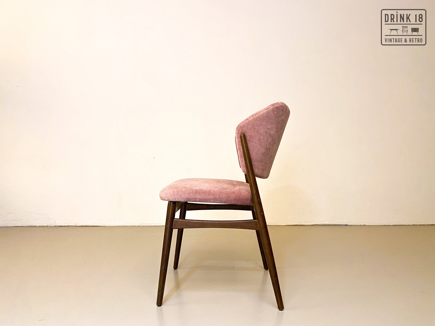 Zes eetkamerstoelen (Oudroze) - Spahn Stadtlohn