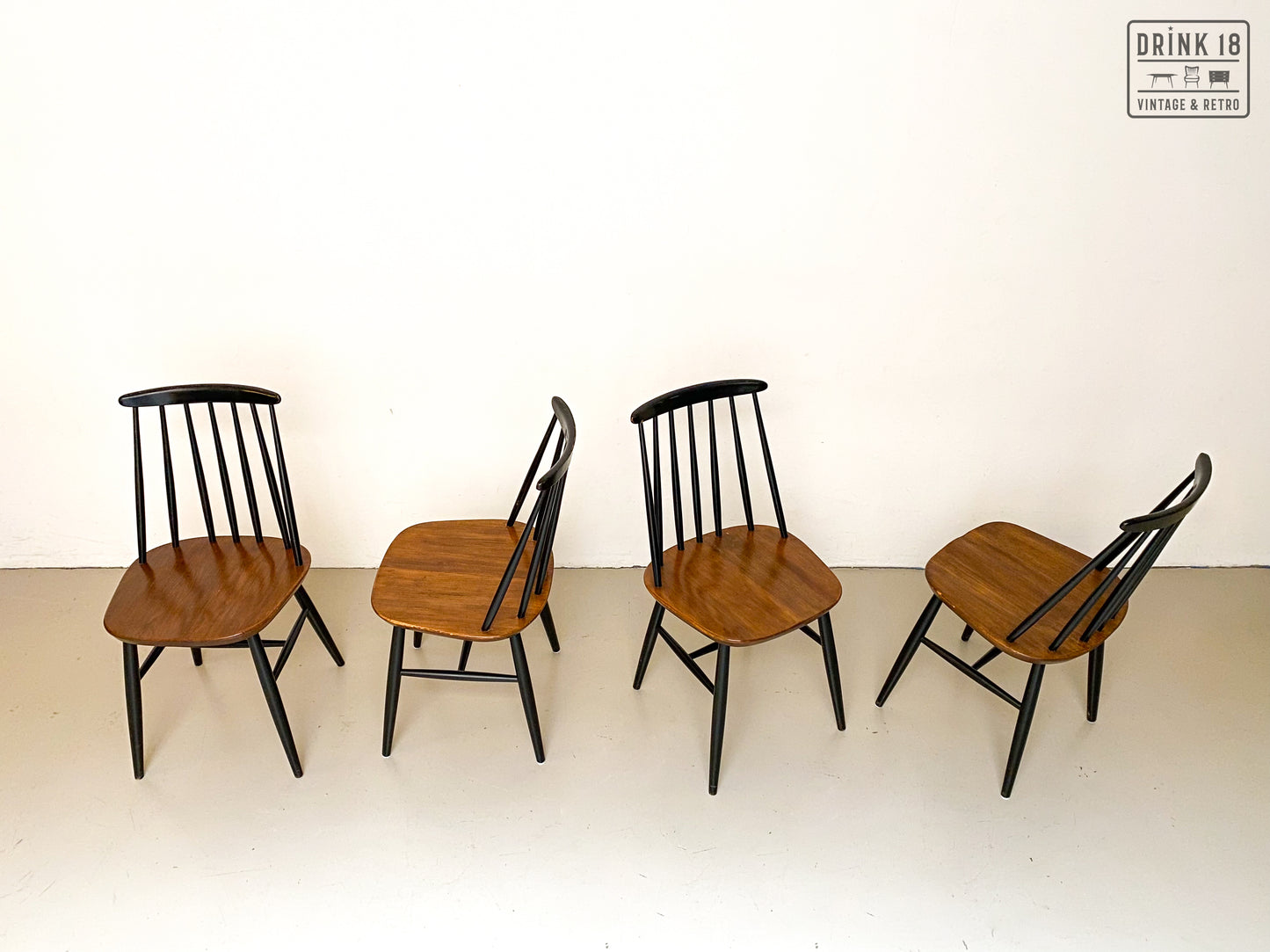 Vier Spijlenstoelen - Edsby Verken voor Pastoe