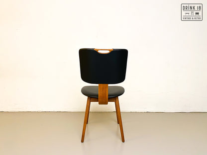 Vintage - Zes Eetkamerstoelen