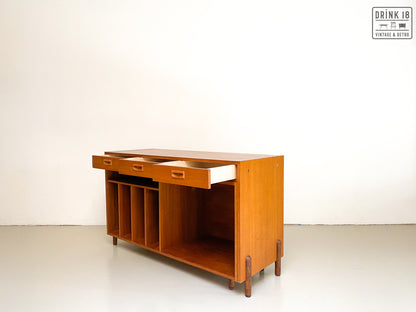 Vintage - Bureau / Wandmeubel