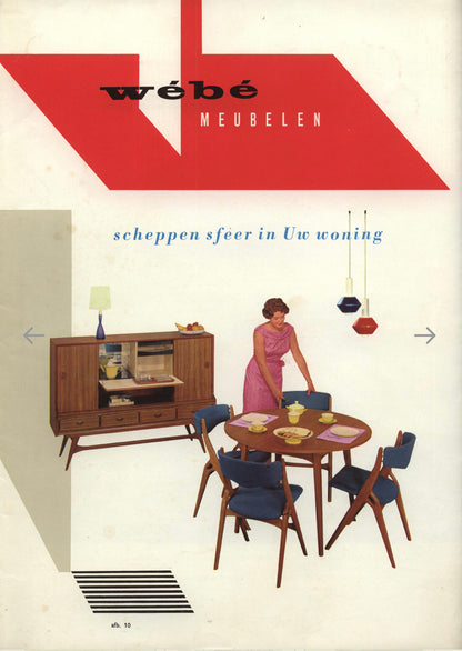 Vier vintage Aska stoelen - Louis van Teeffelen