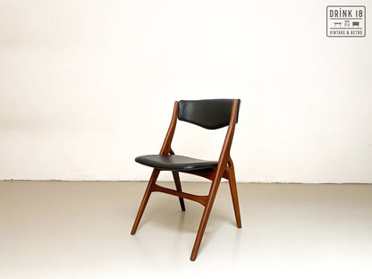 Vier vintage Aska stoelen - Louis van Teeffelen