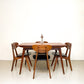 Vier vintage stoelen - Louis van Teeffelen