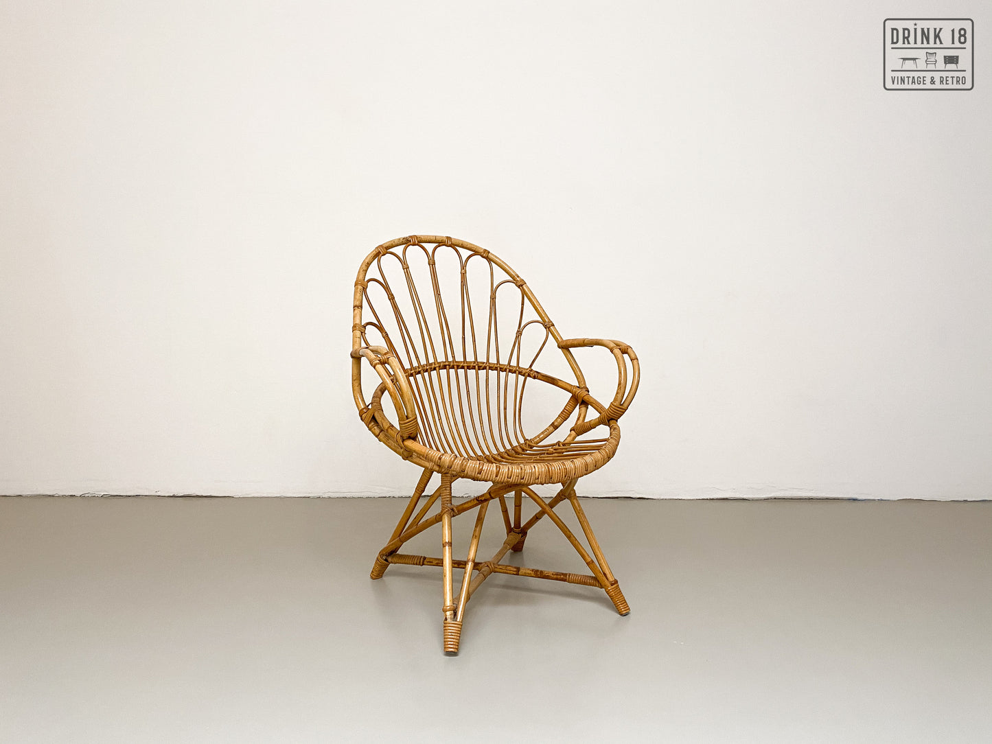 Vintage - Rotan lounge set