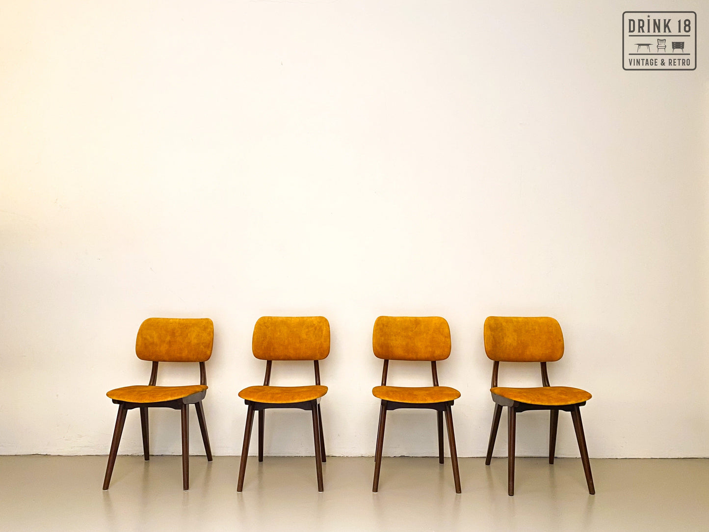 Vintage eetkamerstoelen (Sun) - Louis van Teeffelen