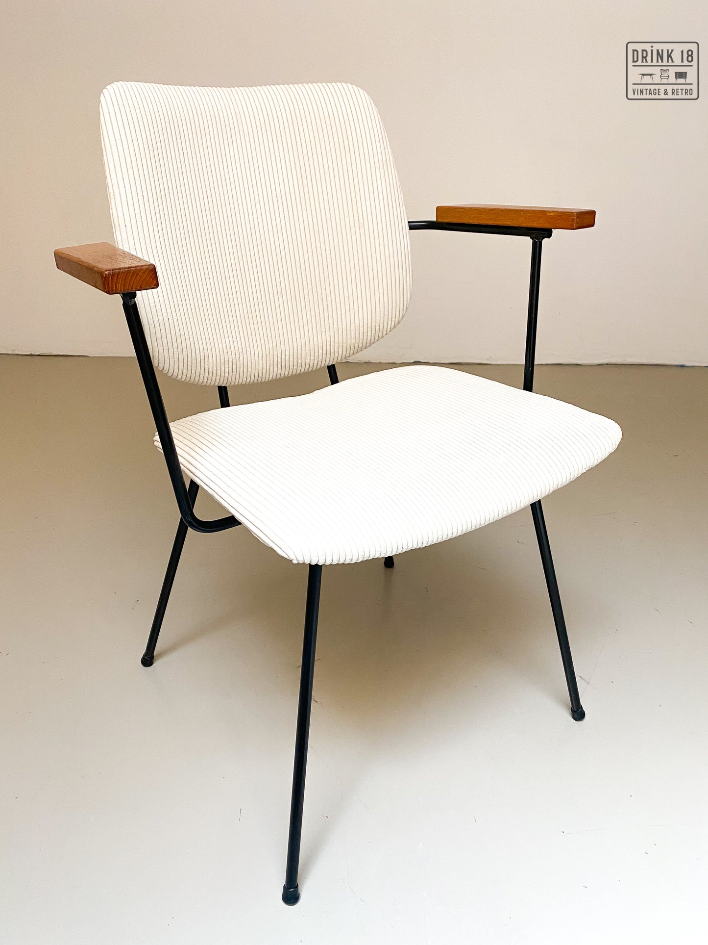 Vier Kembo Eetkamerstoelen - Wim Rietveld