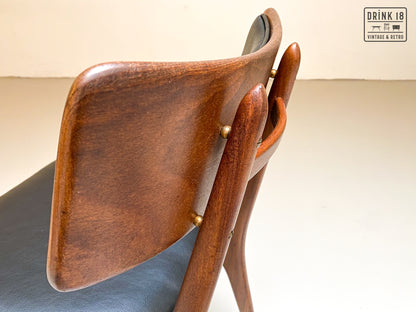 Vier Stravanger stoelen - Louis van Teeffelen