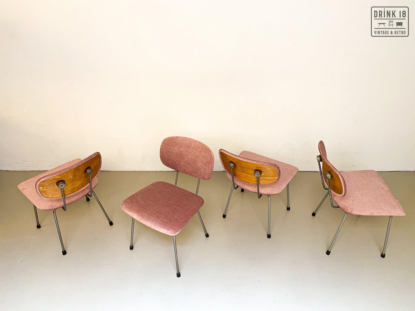 Set van vier stoelen  - Gispen 116