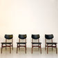 Vier vintage Hamar stoelen - Louis van Teeffelen