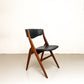 Vier vintage Aska stoelen - Louis van Teeffelen