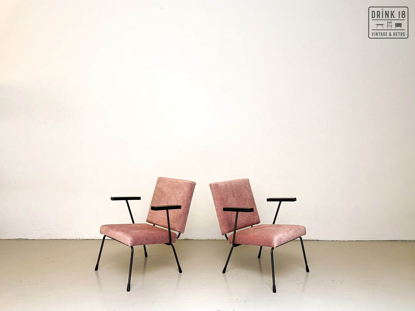 Easy chair 1401 - Gispen door Wim Rietveld