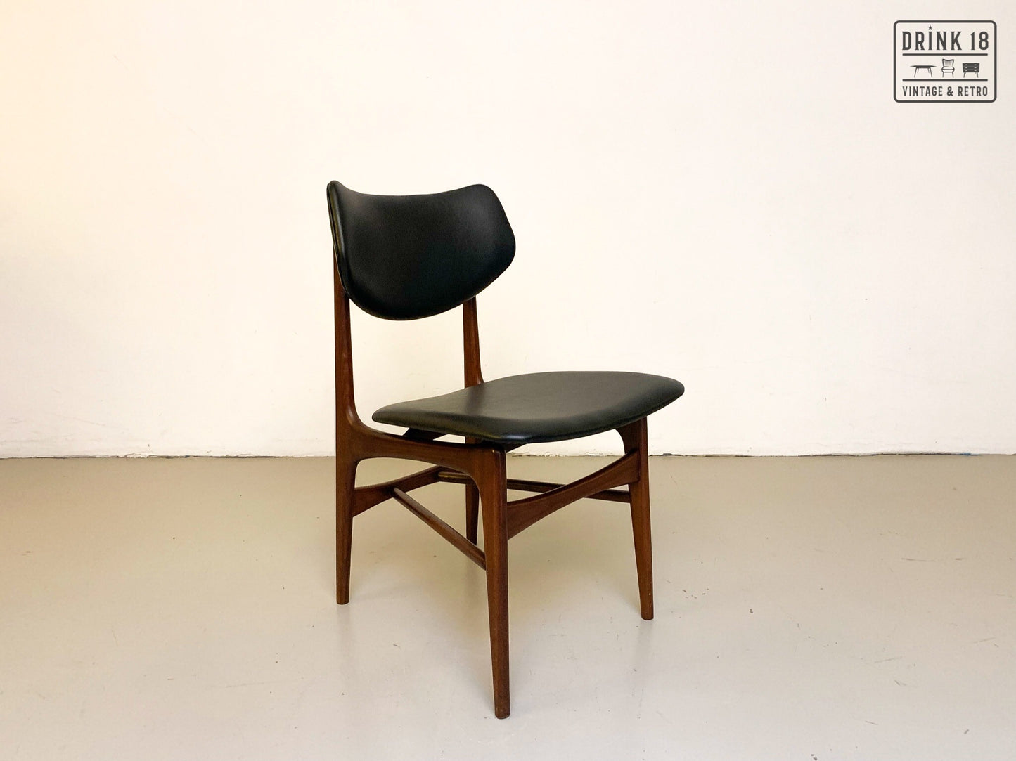 Zes vintage Hamar stoelen - Louis van Teeffelen