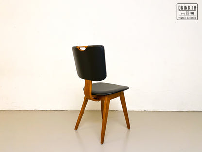 Vintage - Zes Eetkamerstoelen