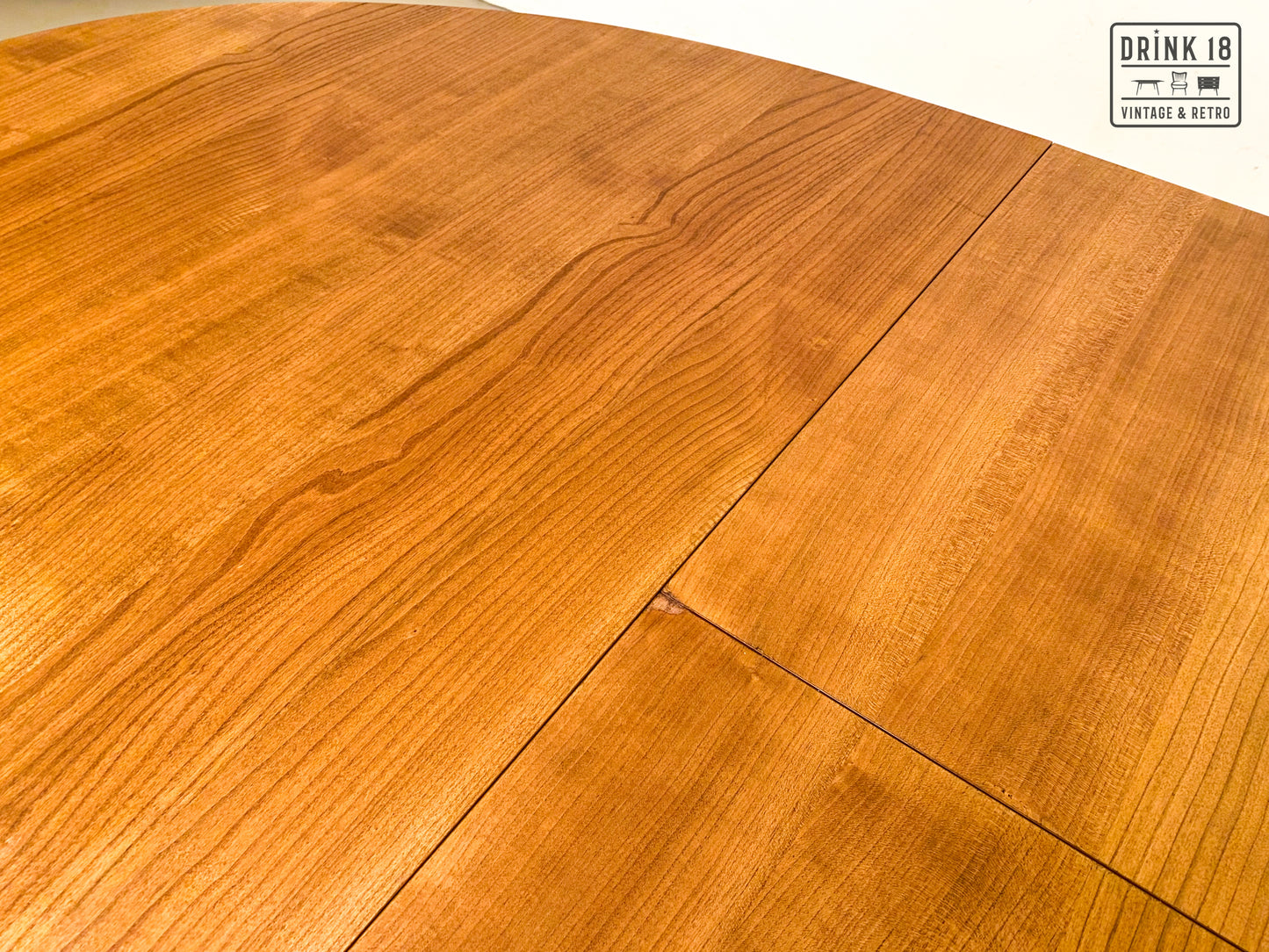 Vintage - Verlengbare ovale eettafel XL