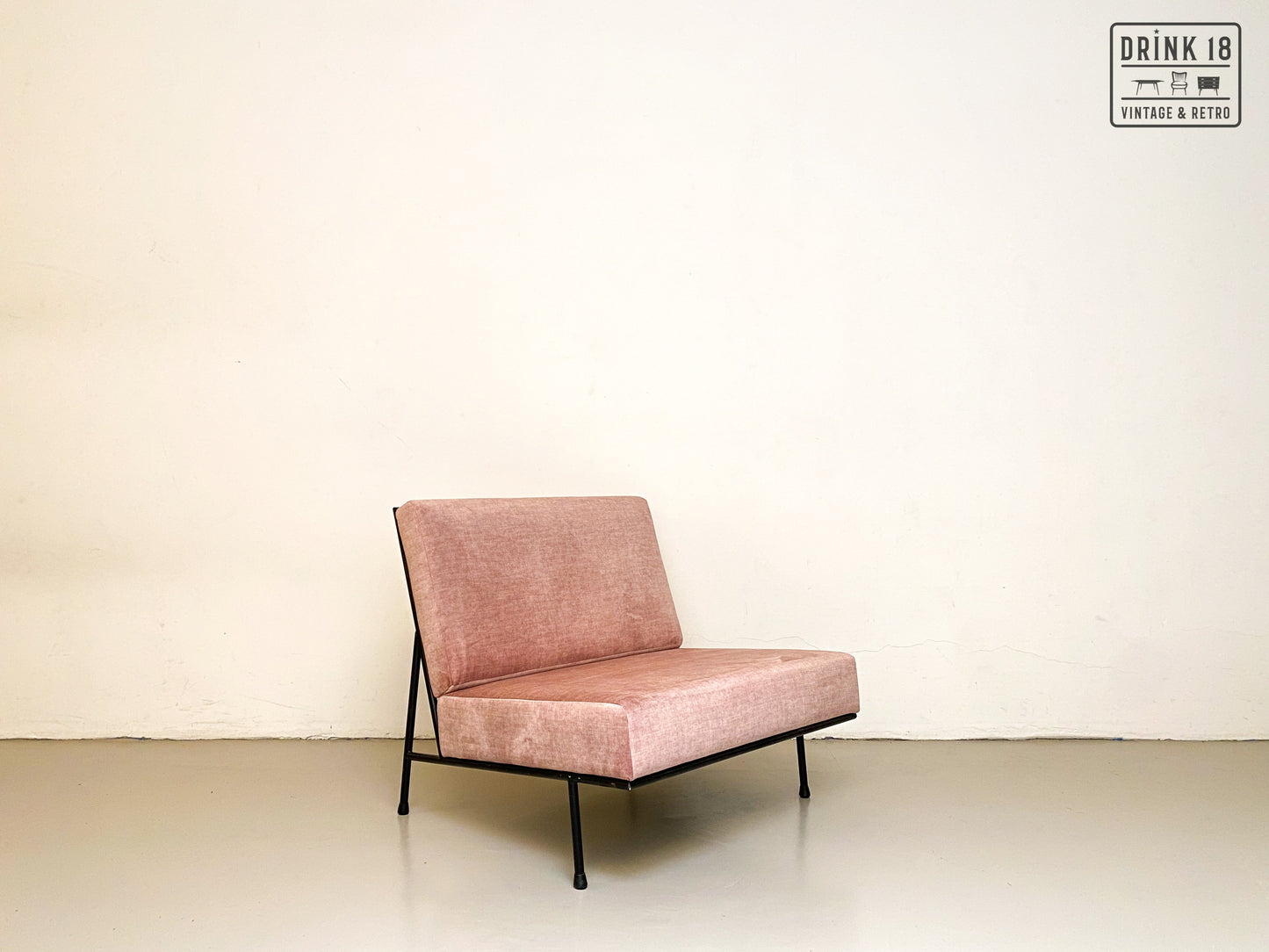 Vintage - Oudroze Easy Chair