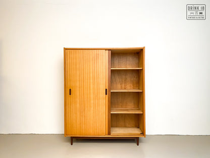 Vintage - Kleerkast met schuifdeuren