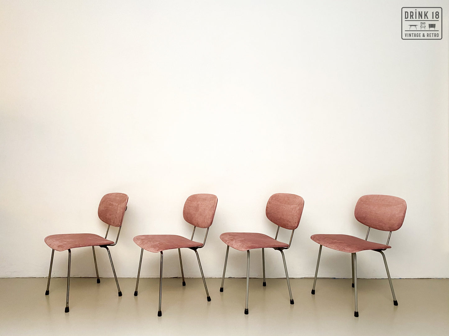 Set van vier stoelen  - Gispen 116
