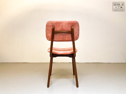 Zes vintage eetkamerstoelen - Louis van Teeffelen