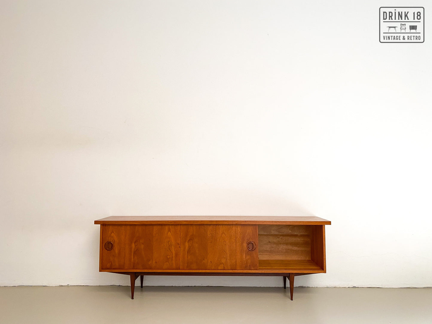 Vintage - Lage Wand/TV-meubel