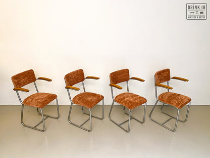 Vintage - Vier eetkamerstoelen #1