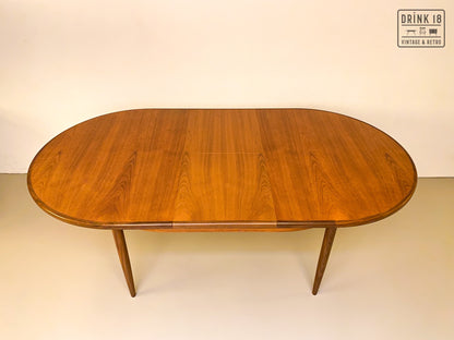 Verlengbare ovale eettafel - G-plan