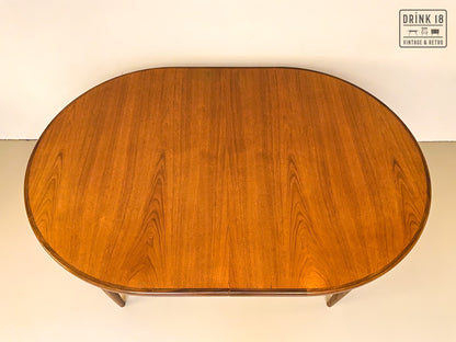 Verlengbare ovale eettafel - G-plan