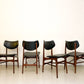 Zes vintage Hamar stoelen - Louis van Teeffelen