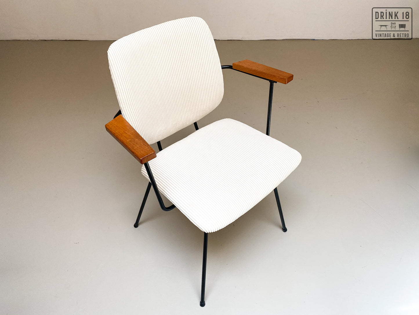 Vier Kembo Eetkamerstoelen - Wim Rietveld