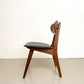 Vier vintage stoelen - Louis van Teeffelen