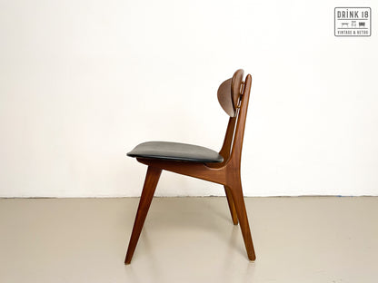 Vier vintage stoelen - Louis van Teeffelen