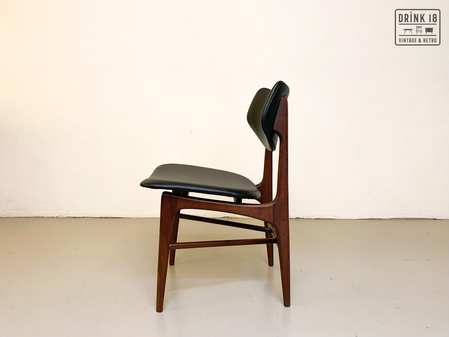 Zes vintage Hamar stoelen - Louis van Teeffelen