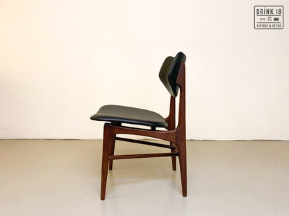 Zes vintage Hamar stoelen - Louis van Teeffelen