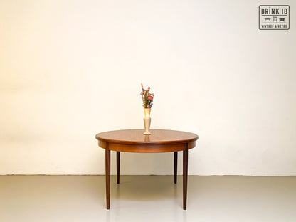 Verlengbare ronde eettafel - G-plan
