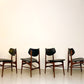 Vier vintage Hamar stoelen - Louis van Teeffelen