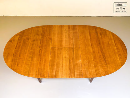 Vintage - Verlengbare ovale eettafel XL