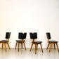 Vintage - Zes Eetkamerstoelen
