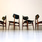 Vier vintage Hamar stoelen - Louis van Teeffelen
