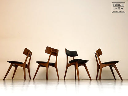 Vier Stravanger stoelen - Louis van Teeffelen