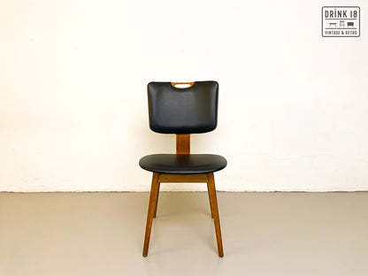 Vintage - Zes Eetkamerstoelen