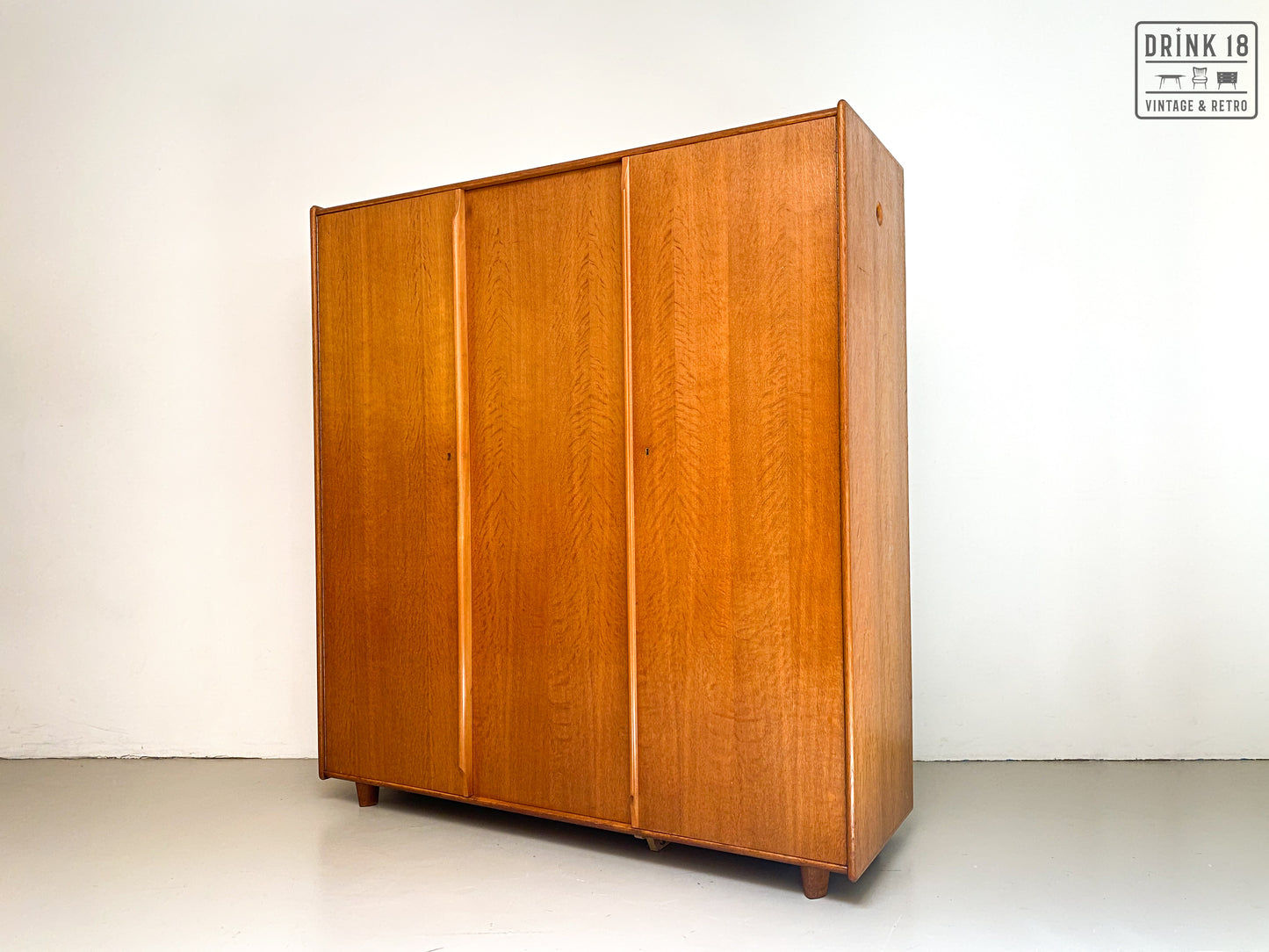 Vintage Kleerkast Eikenserie - Pastoe