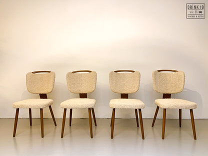 Vintage - Vier Royal Eetkamerstoelen