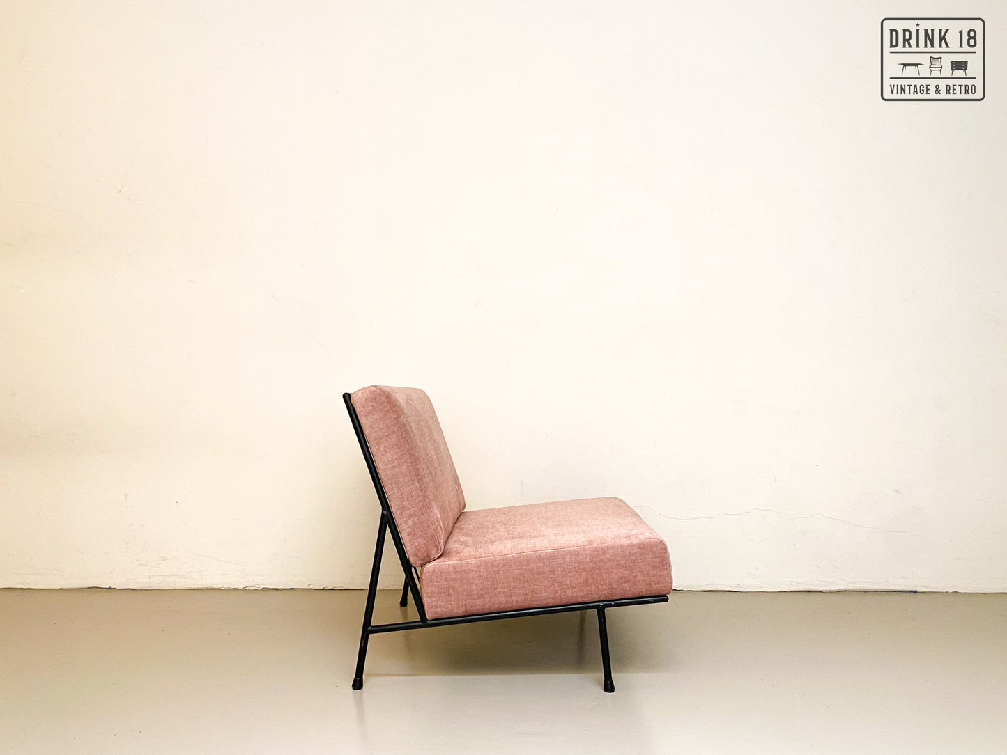 Vintage - Oudroze Easy Chair