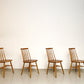 Vintage - Zes Spijlenstoelen